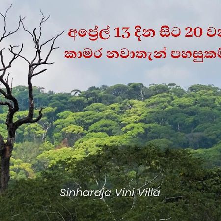 Sinharaja Vini Villa เดนิยายา ภายนอก รูปภาพ